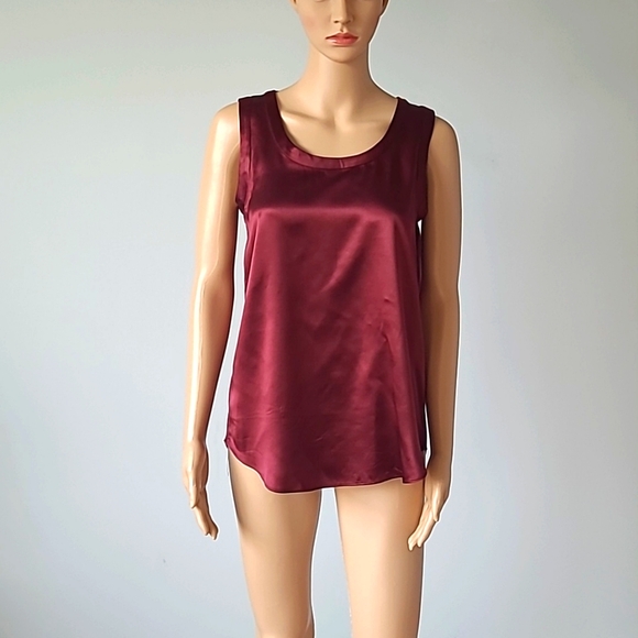 Lafayette 148 Vino Silk Tank - Picture 2 of 4